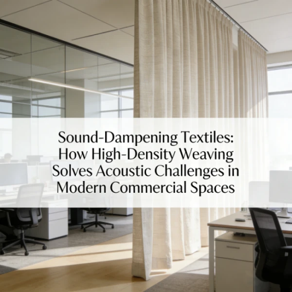 Ljud-Dämpande textilier: How High-Density Weaving Löser akustiska utmaningar ...